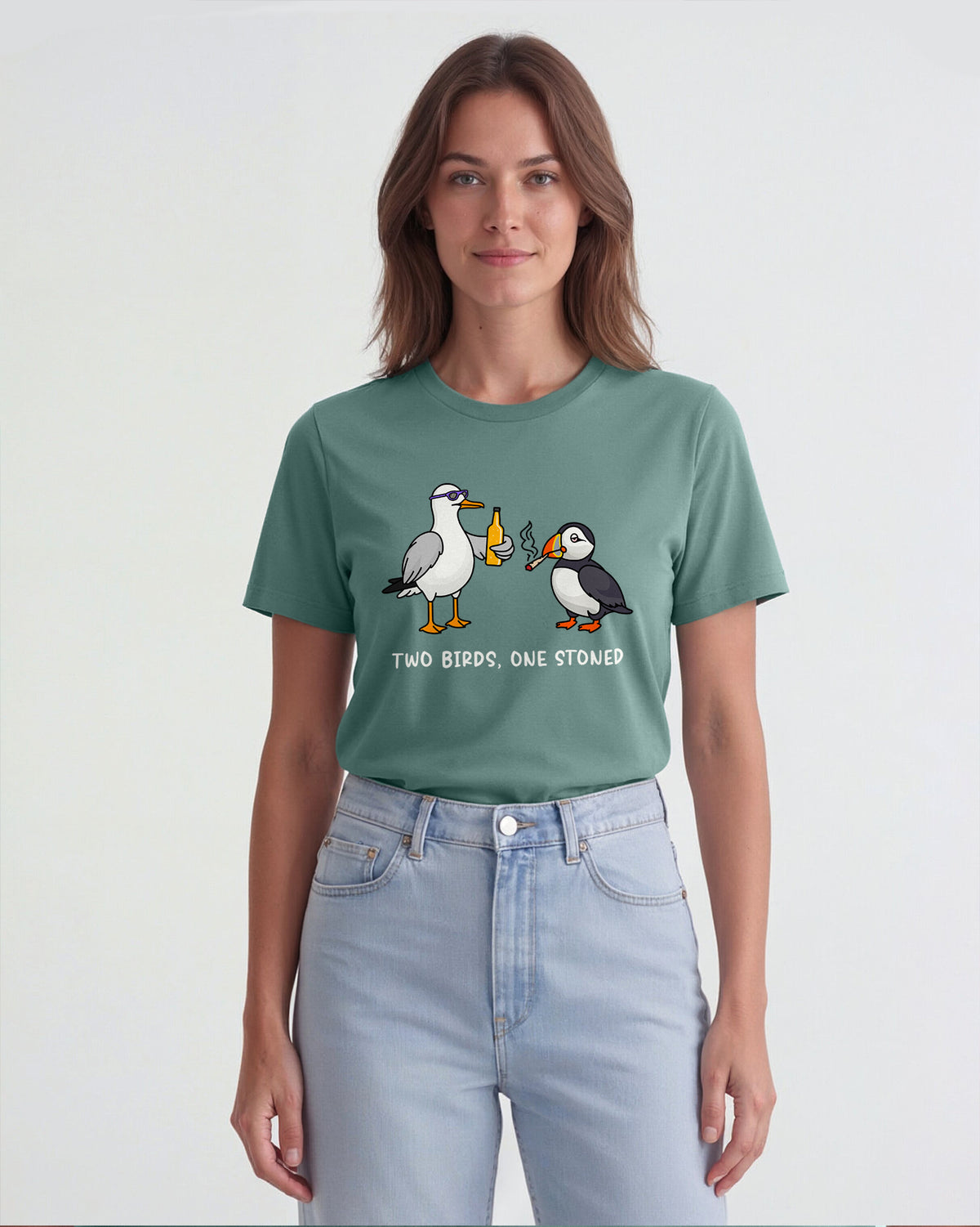 Two Birds One Stoned T-Shirt