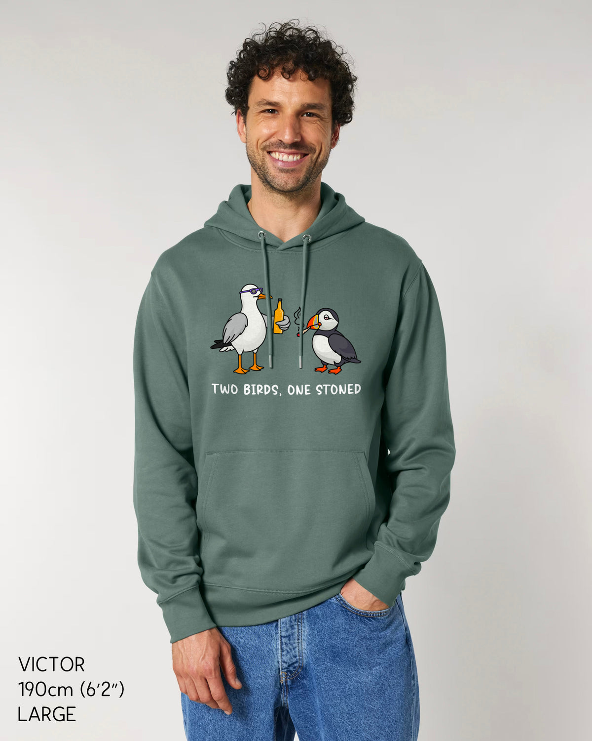 Two Birds One Stoned Hoodie