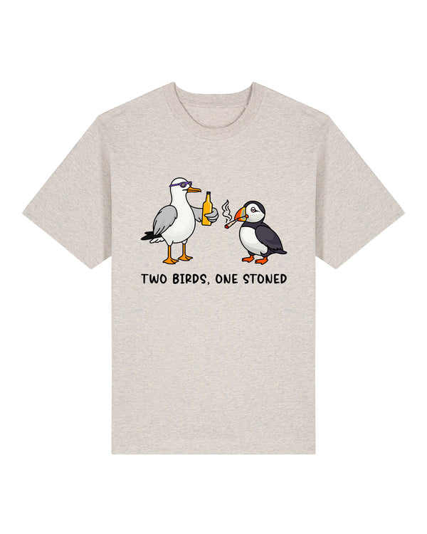 Two Birds One Stoned Heavy Relaxed Fit T-Shirt