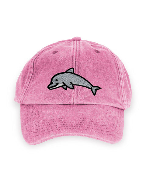 Dolphin Pink Vintage Dad Hat