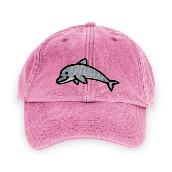 Dolphin Pink Vintage Dad Hat