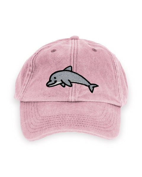 Dolphin Pink Vintage Dad Hat