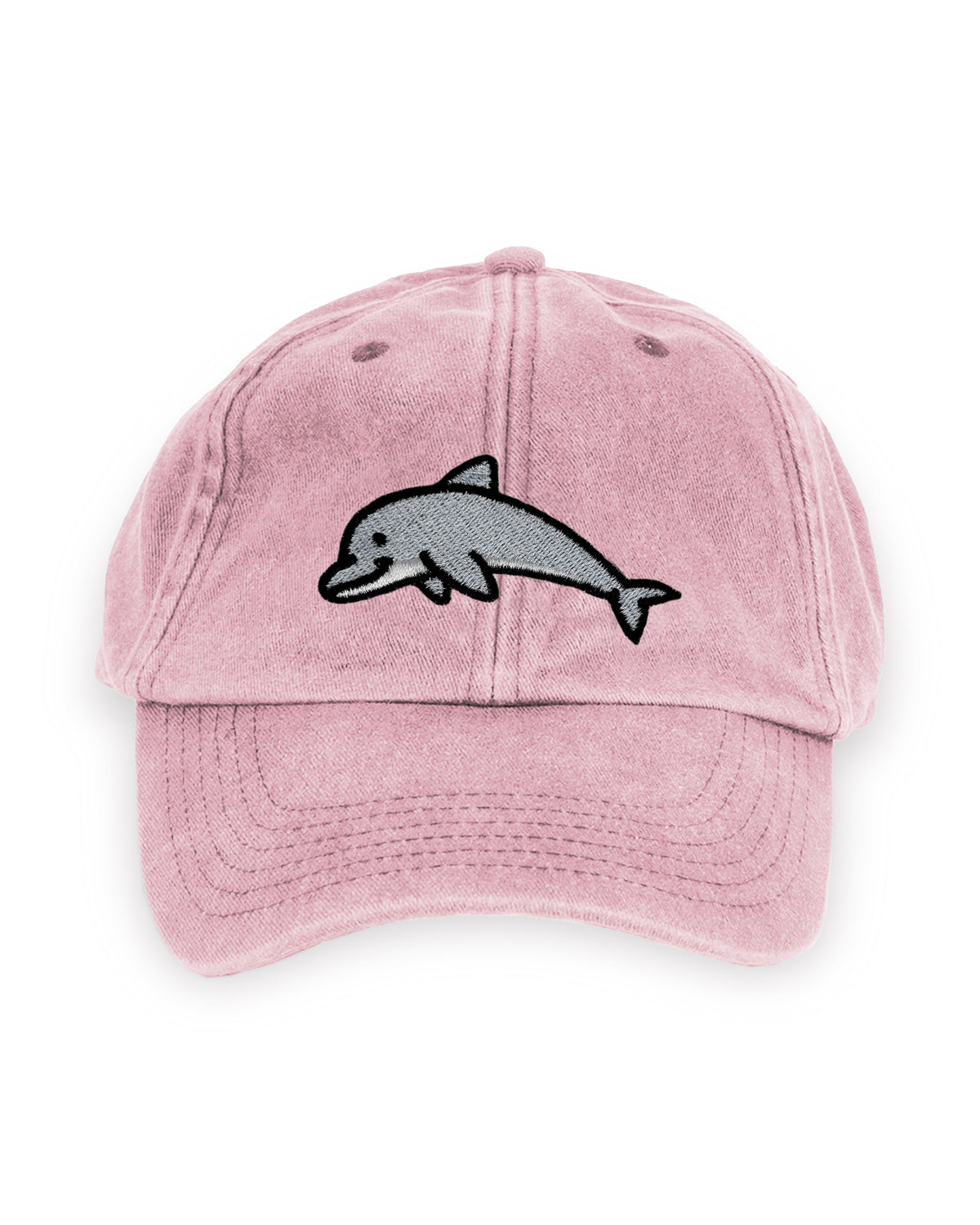 Dolphin Pink Vintage Dad Hat