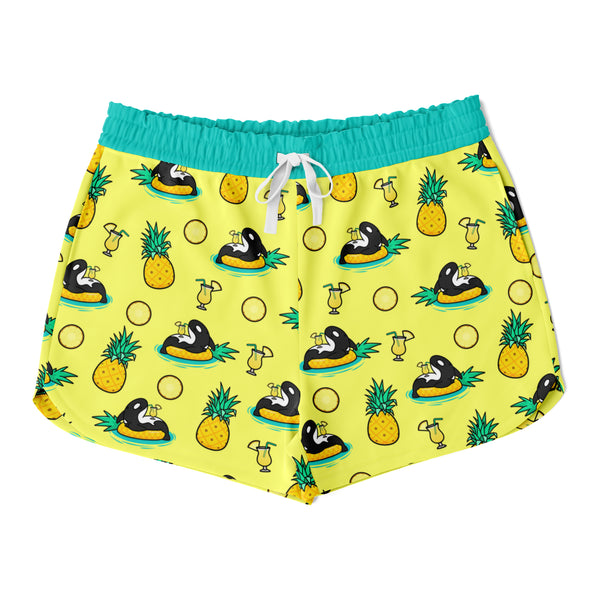 Women's Pineapple Orca Shorts