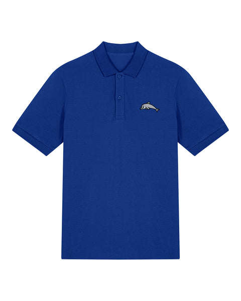 Dolphin Blue Polo Shirt